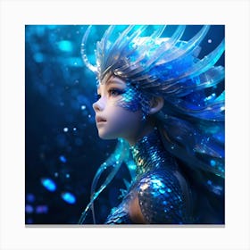 Mermaid Canvas Print