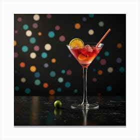 Martini Canvas Print