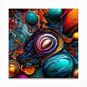 Earth Design Canvas Print