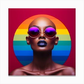 Lgbt Woman Canvas Print