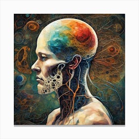 Human Brain Canvas Print