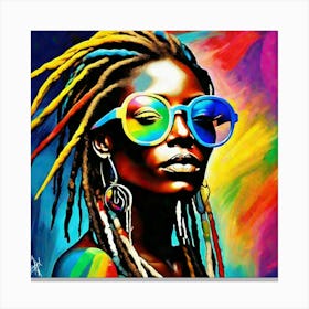 Dreadlocks 2 Canvas Print