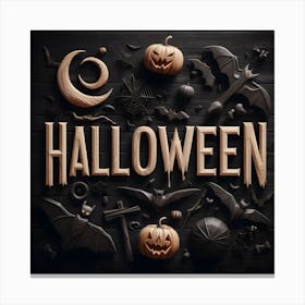 Halloween Decoration Canvas Print