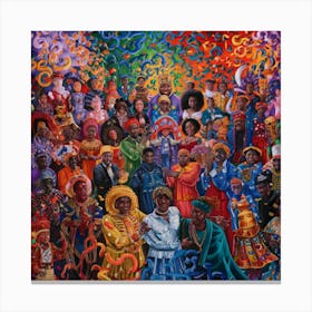 'The People' Canvas Print