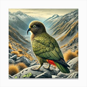 Kiwi Bird Canvas Print