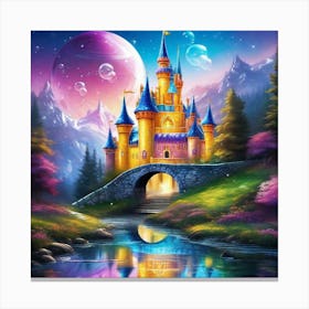 Cinderella Castle 17 Canvas Print