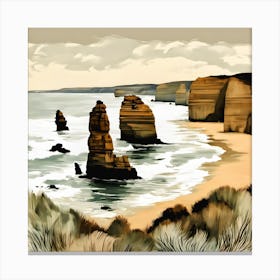 Twelve Apostles Australia Canvas Print