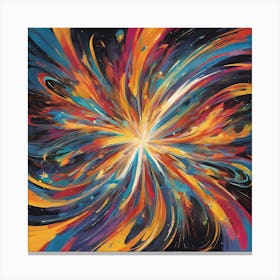 Burst Canvas Print