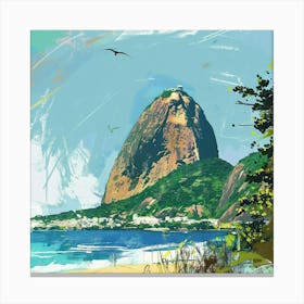 A Sugarloaf Mountain In Rio De Janeiro Expressiv 1719996770 1 Canvas Print