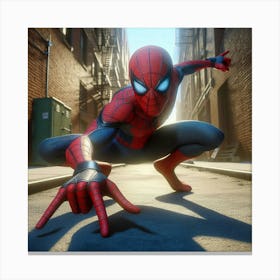 Spider - Man Into Spider - Man 3 Canvas Print