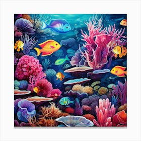 Under The Sea Canvas Print