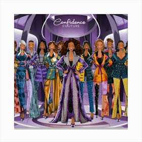 Confidence Couture Canvas Print