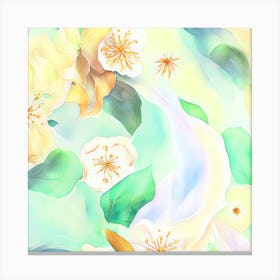 Spring Flowers 12 Art Print Canvas Print