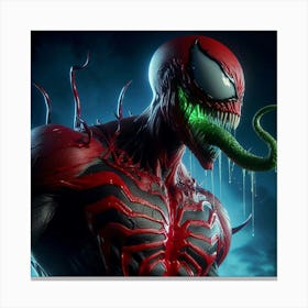 Toxin Symbiote 1 Canvas Print