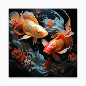 Koi Fish 3 Canvas Print