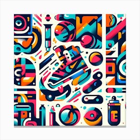 Abstract Illustration Canvas Print