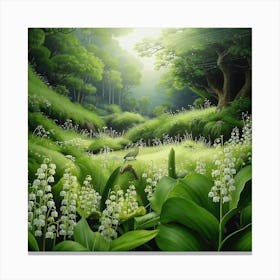 Lily Of The Valley 11 Canvas Print