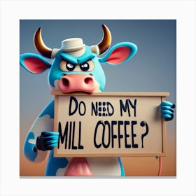 Do You Need Milk Canvas Print