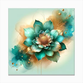 Lotus Flower 55 Canvas Print