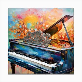 Grand Piano 8 Canvas Print