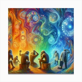 Psychedelic Painting 9 Canvas Print