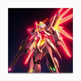 Gundam 02 Canvas Print