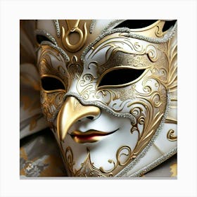 Venetian Mask Canvas Print