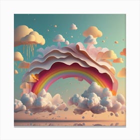 Rainbow In The Sky 1 Canvas Print