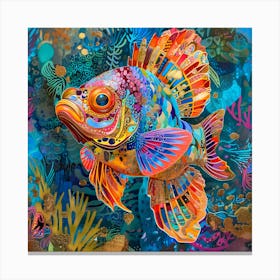 Colorful Fish Canvas Print