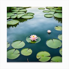 Water Lily 3 Canvas Print