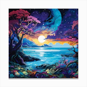 Colorful, Serene, Landscape Canvas Print