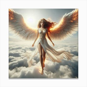 Angel Stock Videos & Royalty-Free Footage Canvas Print