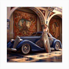 Mercedes Benz Canvas Print