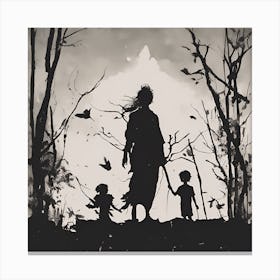 Lord Of The Forest Canvas Print