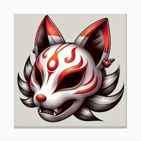Fox Mask 1 Canvas Print