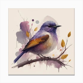 Bird Painting Canvas Print