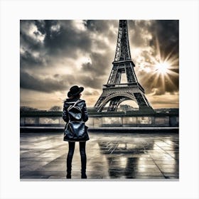 Eiffel Tower 5 Canvas Print