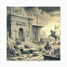 Palace Of The Kings Canvas Print