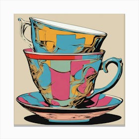 Tea Art 49 Canvas Print