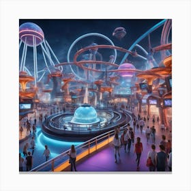 Disney'S World Of Wonders Canvas Print