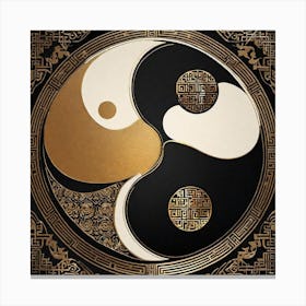 Yin Yang 18 Canvas Print