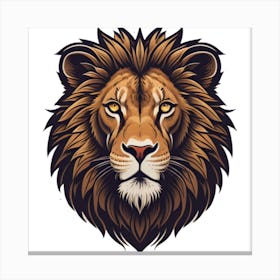 King of the Jungle Mr. Lion Canvas Print