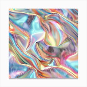Holographic Background 2 Canvas Print