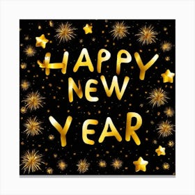 Happy New Year 44 Canvas Print