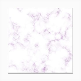 Glassy Purple Marble Canvas Print