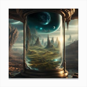 alien world Canvas Print