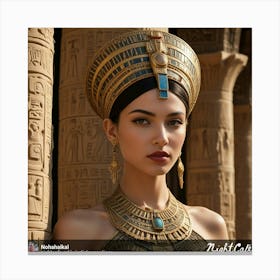 Egyptian Queen 15 Canvas Print