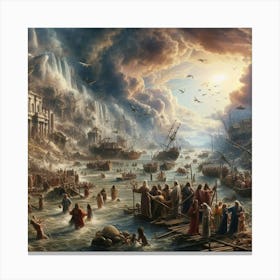 Great Flood 2 Canvas Print