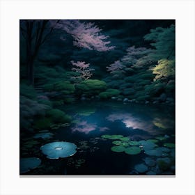 Midnight Reflections Canvas Print