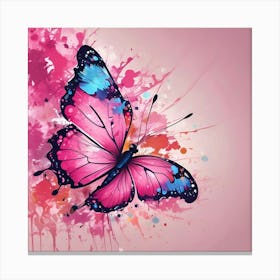 Butterfly Painting 139 Canvas Print